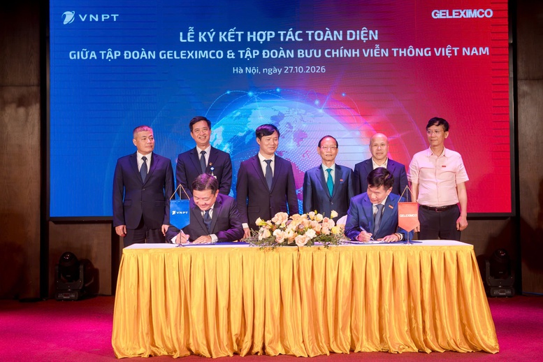 VNPT, Geleximco và ABBank hợp tác tạo hệ sinh thái thương mại – tài chính – công nghệ - Ảnh 1.