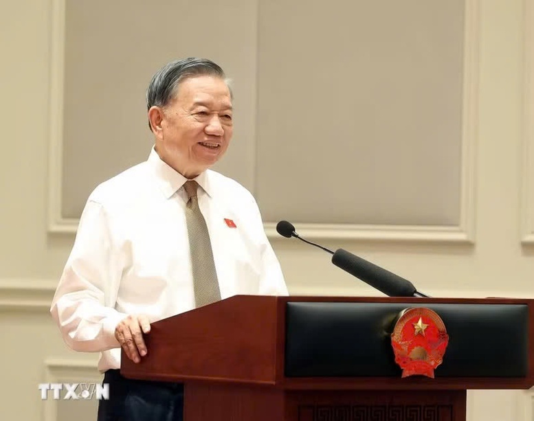 Tổng Bí thư, Chủ tịch nước Tô Lâm gặp mặt nữ đại biểu Quốc hội khóa XVI - Ảnh 1.