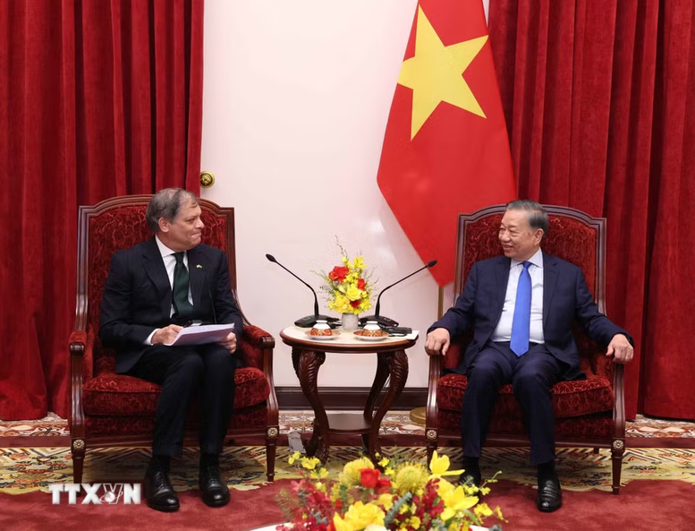 Tổng Bí thư, Chủ tịch nước Tô Lâm tiếp Đại sứ các nước trình Quốc thư- Ảnh 10.