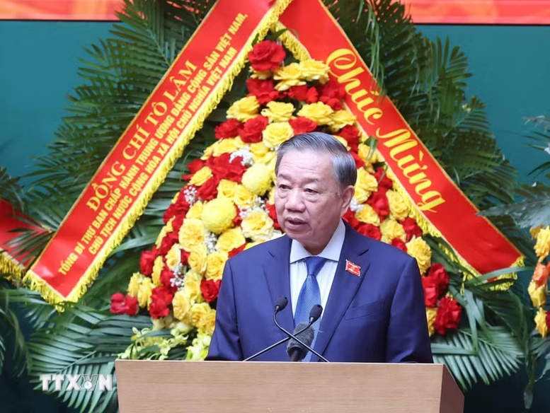 Tổng Bí thư, Chủ tịch nước Tô Lâm: Hội Cựu Công an nhân dân phải thực sự trở thành nòng cốt của phong trào bảo vệ an ninh Tổ quốc- Ảnh 1.