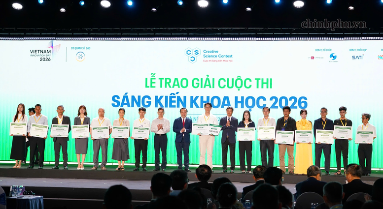 Trao 15 giải Sáng kiến Khoa học 2026: Lan tỏa những sáng kiến vì cộng đồng- Ảnh 1.