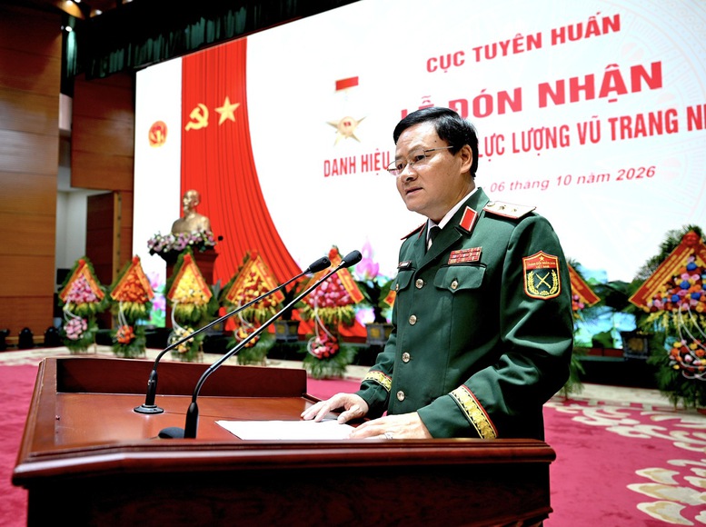 Cục Tuyên huấn đón nhận danh hiệu Anh hùng Lực lượng vũ trang nhân dân- Ảnh 3.