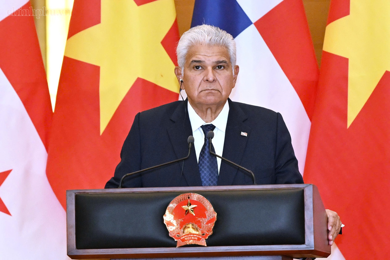 Tổng Bí thư, Chủ tịch nước Tô Lâm và Tổng thống Panama gặp gỡ báo chí sau hội đàm- Ảnh 3.