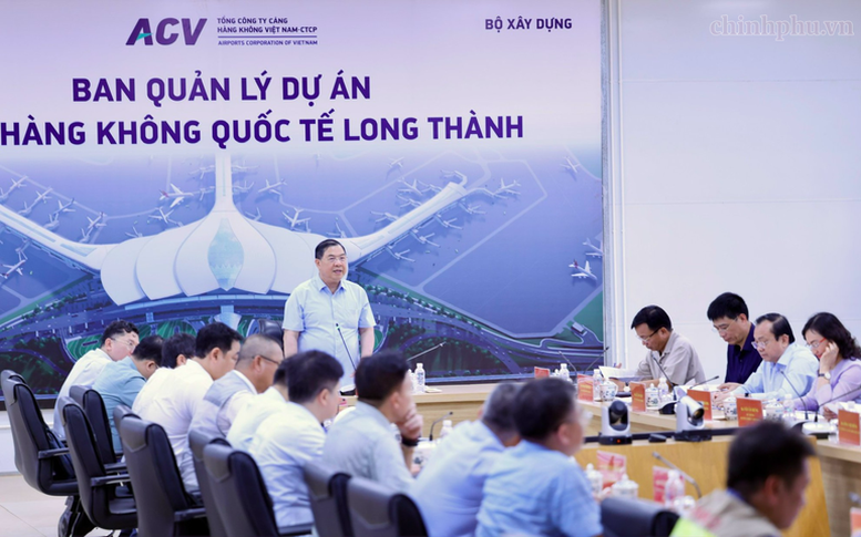 Đẩy nhanh tiến độ dự án sân bay Long Thành và các tuyến giao thông phục vụ kết nối