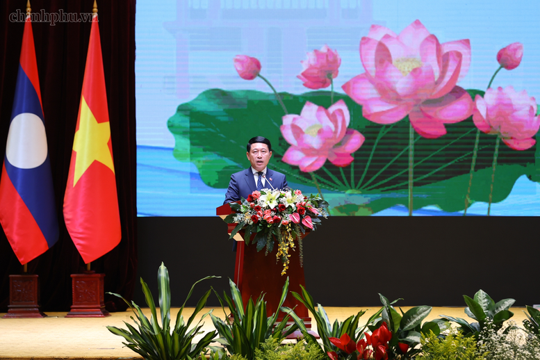 Hai Thủ tướng dự Hội nghị xúc tiến đầu tư Việt Nam-Lào: "Gắn kết chiến lược" trong lĩnh vực kinh tế- Ảnh 4.
