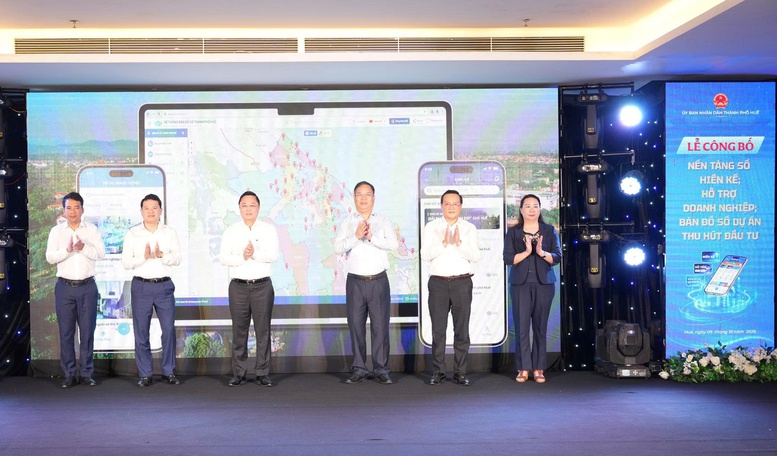 Huế công bố ba nền tảng số phục vụ người dân, doanh nghiệp- Ảnh 1.