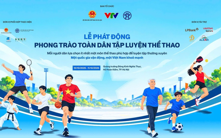 Phát động phong trào toàn dân tập luyện thể dục thể thao