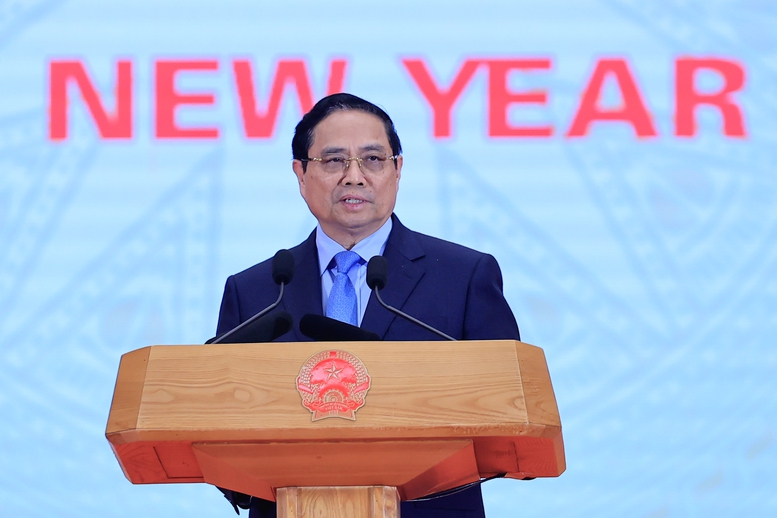 Thủ tướng Phạm Minh Chính chủ trì chiêu đãi Đoàn ngoại giao tại Việt Nam- Ảnh 6.