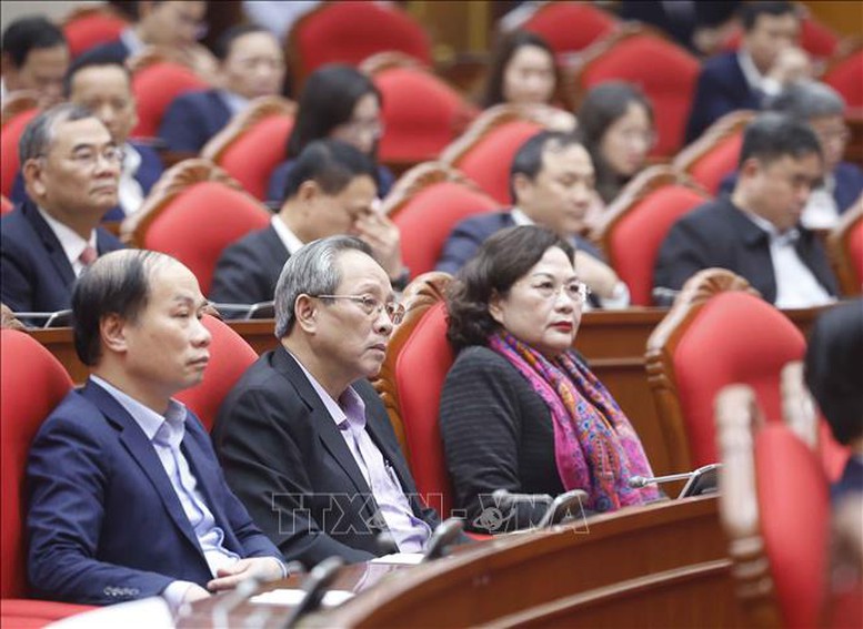 Tổng Bí thư gặp mặt thành viên các Tiểu ban chuẩn bị Đại hội XIV của Đảng- Ảnh 4.