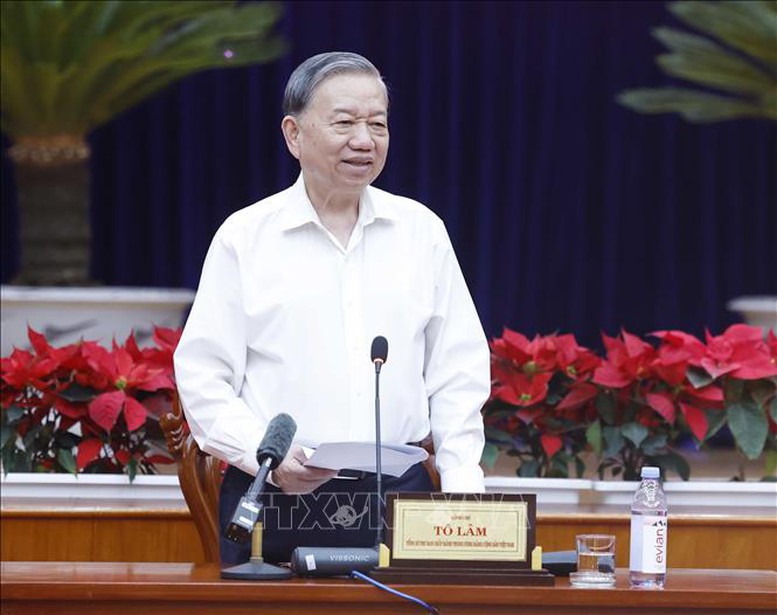 Tổng Bí thư Tô Lâm: Đắk Lắk phải xác lập vai trò đầu mối kết nối Tây Nguyên với Duyên hải Nam Trung Bộ- Ảnh 1.