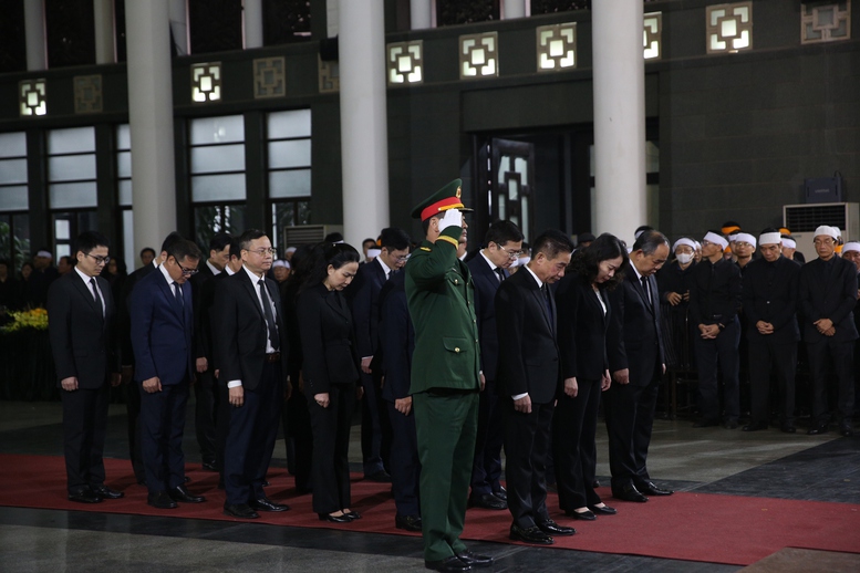 Lễ tang cấp Nhà nước nguyên Phó Chủ tịch Hội đồng Bộ trưởng Đoàn Duy Thành- Ảnh 4.