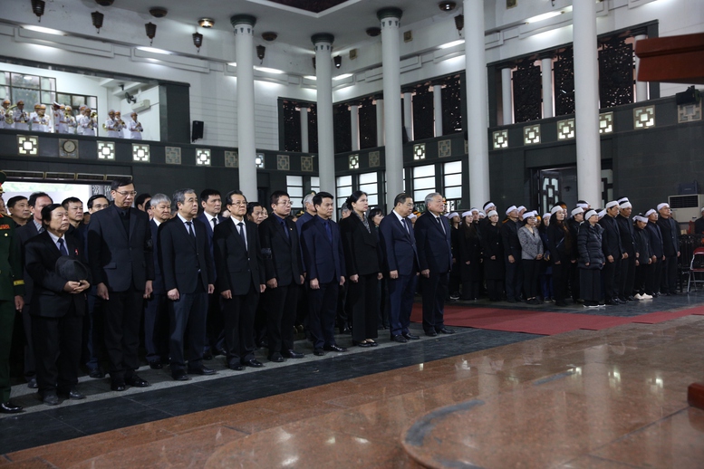 Lễ tang cấp Nhà nước nguyên Phó Chủ tịch Hội đồng Bộ trưởng Đoàn Duy Thành- Ảnh 10.