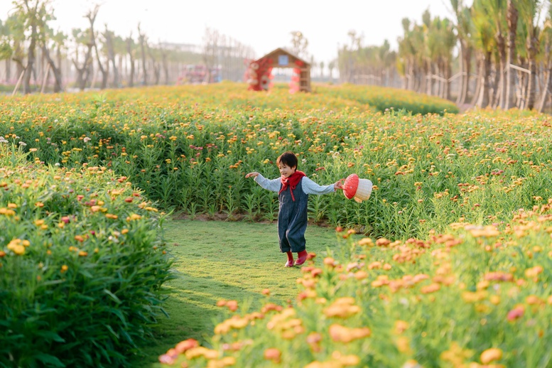 Ecopark tràn ngập sắc hoa tại các đại đô thị khắp 3 miền dịp Tết Bính Ngọ 2026- Ảnh 4.