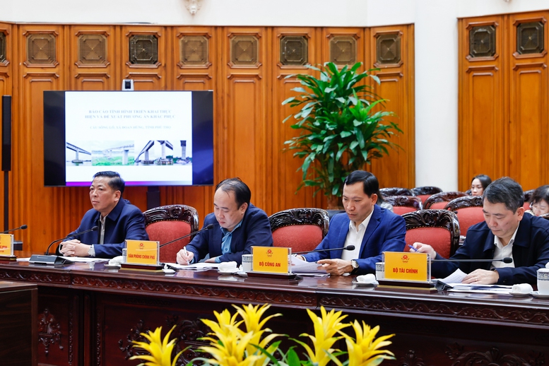 Thủ tướng Phạm Minh Chính: Hoàn thành xây mới cầu sông Lô trong vòng 1 năm- Ảnh 9.