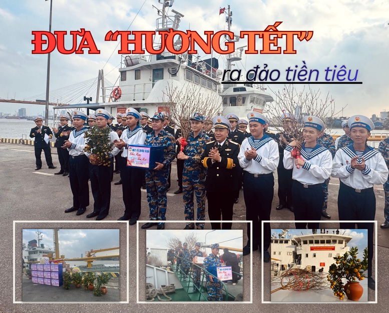 Đưa 'hương Tết' ra đảo tiền tiêu- Ảnh 1.