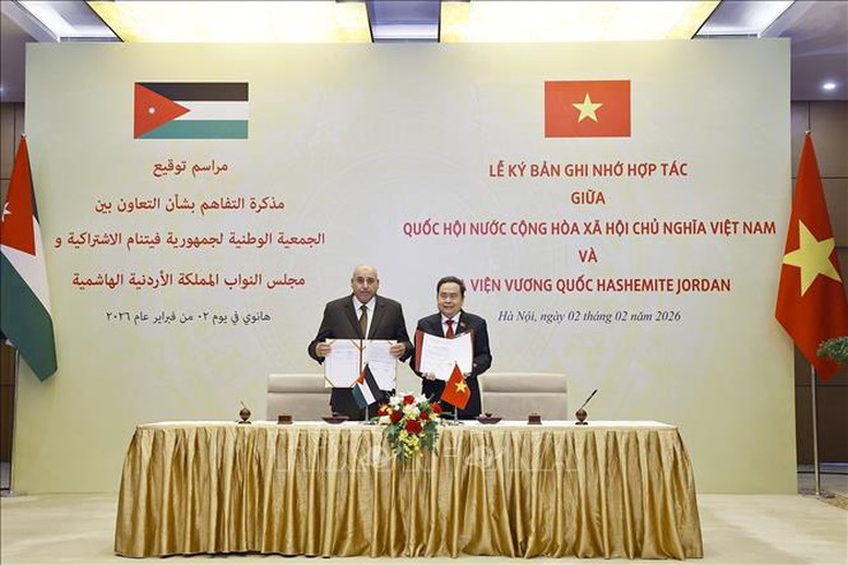 Chủ tịch Quốc hội hội đàm với Chủ tịch Hạ viện Vương quốc Hashemite Jordan- Ảnh 2.