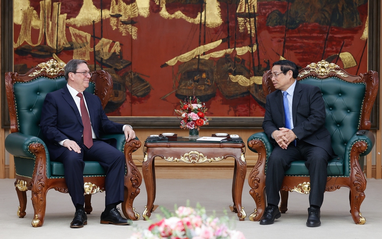 Thủ tướng Phạm Minh Chính tiếp Đặc phái viên Đảng, Nhà nước Cuba