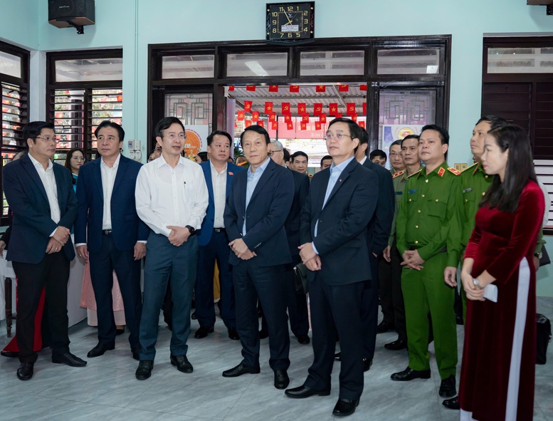 Đoàn công tác Trung ương kiểm tra công tác chuẩn bị bầu cử tại TP. Huế- Ảnh 2.