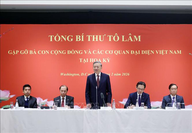 Tổng Bí thư Tô Lâm gặp gỡ bà con cộng đồng và các cơ quan đại diện Việt Nam tại Hoa Kỳ- Ảnh 2.