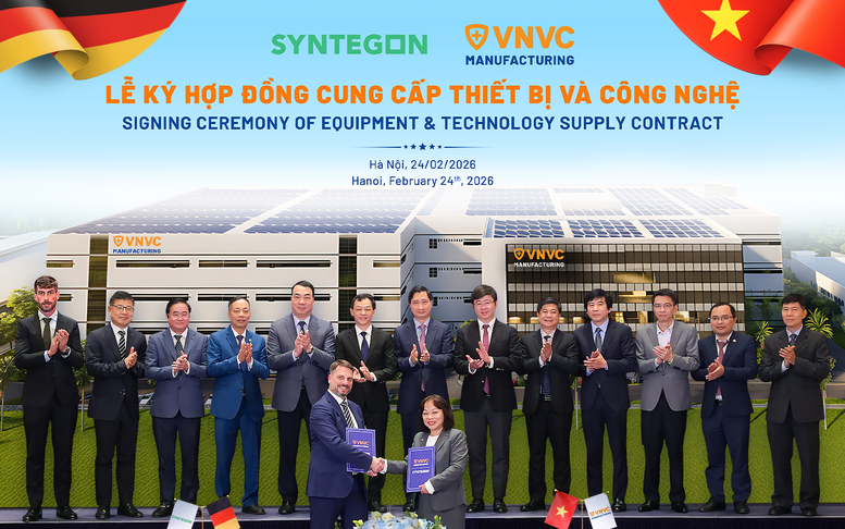 Lần đầu có dây chuyền sản xuất vaccine sử dụng robot hiện đại nhất tại Việt Nam