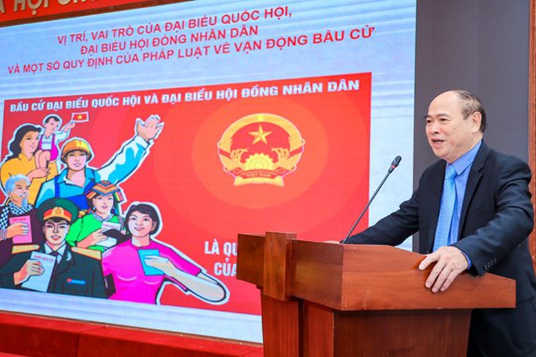 Tập huấn kỹ năng vận động bầu cử cho người ứng cử đại biểu Quốc hội khóa XVI- Ảnh 2. Tập huấn kỹ năng vận động bầu cử cho người ứng cử đại biểu Quốc hội khóa XVI- Ảnh 2.