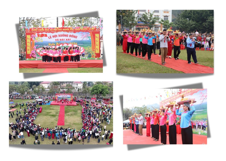 Mở hội xuống đồng, đánh thức mùa xuân vùng cao- Ảnh 2. Mở hội xuống đồng, đánh thức mùa xuân vùng cao- Ảnh 2.