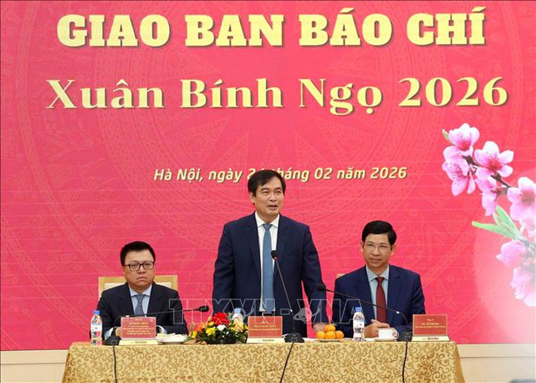 Hội nghị Giao ban báo chí đầu Xuân Bính Ngọ 2026- Ảnh 3.