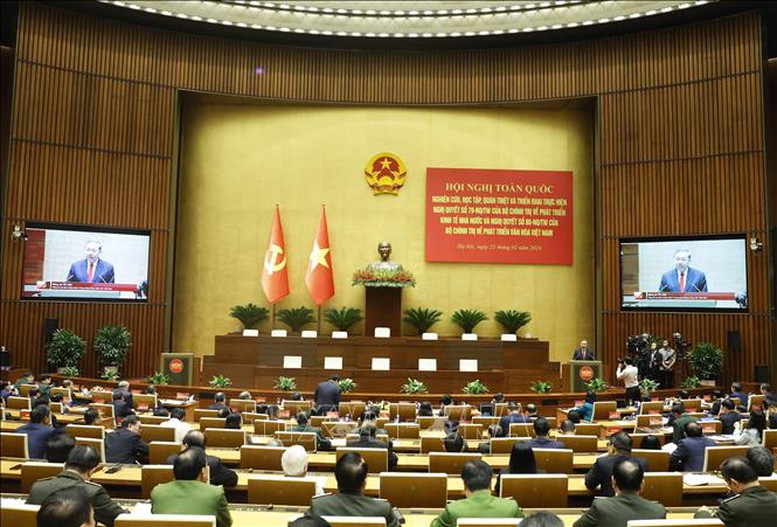 Tổng Bí thư Tô Lâm: Tăng cường 'nội lực vật chất' và củng cố 'nội lực tinh thần'- Ảnh 3.