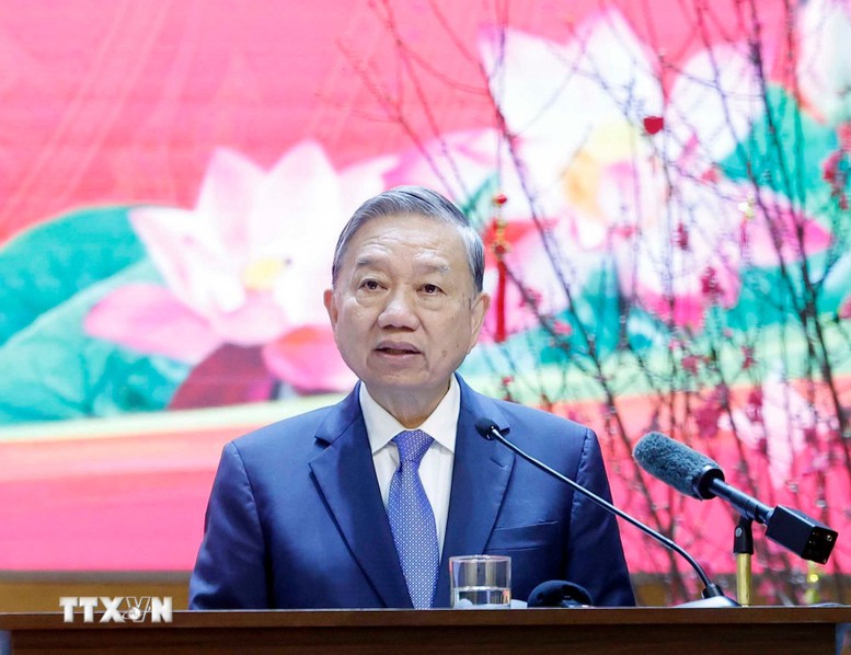 Tổng Bí thư Tô Lâm : Lực lượng An ninh điều tra kiên quyết, linh hoạt, sáng tạo trong đấu tranh phòng, chống tội phạm- Ảnh 2.