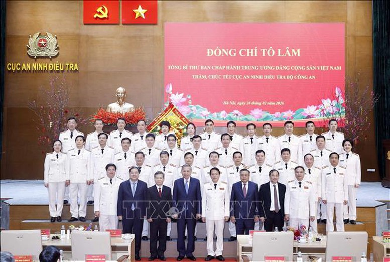 Tổng Bí thư Tô Lâm : Lực lượng An ninh điều tra kiên quyết, linh hoạt, sáng tạo trong đấu tranh phòng, chống tội phạm- Ảnh 6.