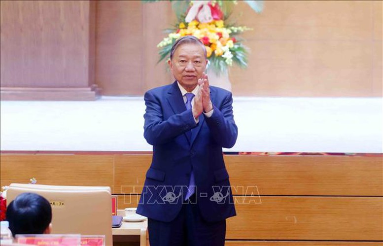 Tổng Bí thư Tô Lâm : Lực lượng An ninh điều tra kiên quyết, linh hoạt, sáng tạo trong đấu tranh phòng, chống tội phạm- Ảnh 1.