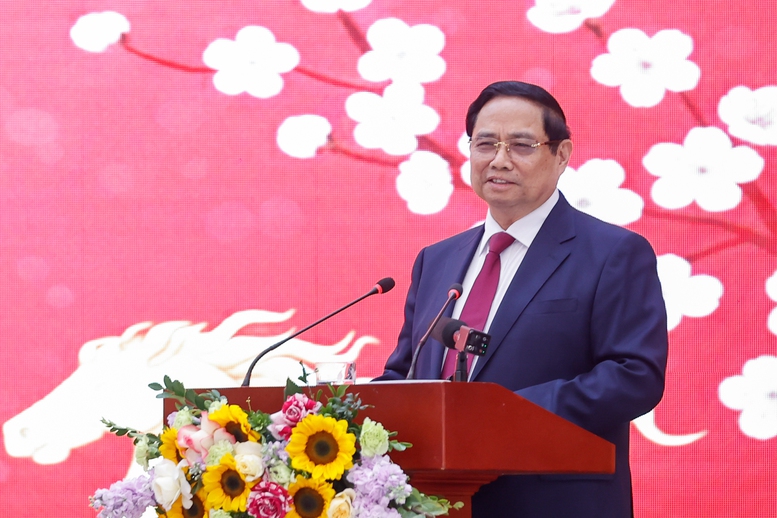 Phát biểu của Thủ tướng Phạm Minh Chính tại cuộc làm việc với Viện Hàn lâm Khoa học xã hội Việt Nam- Ảnh 1.