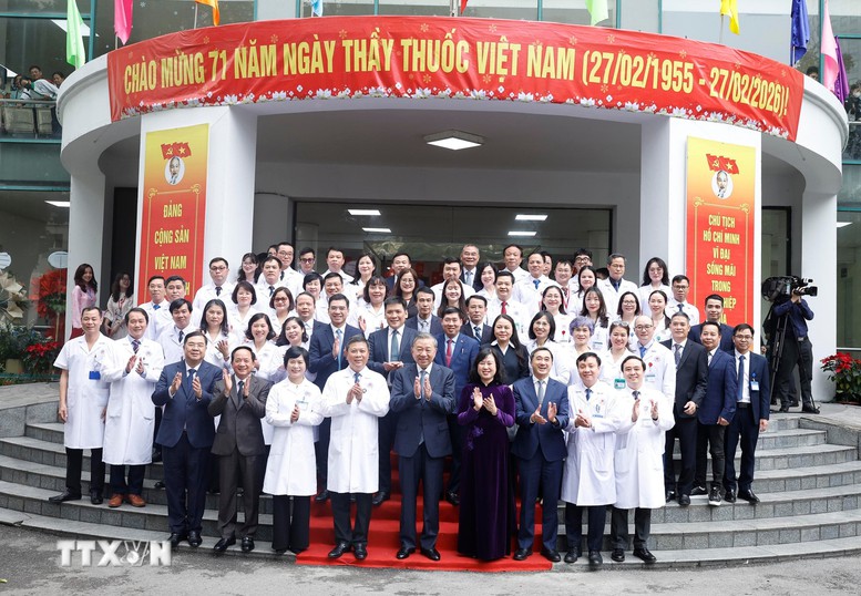 Phát biểu của Tổng Bí thư Tô Lâm nhân dịp thăm, chúc mừng Bệnh viện Hữu Nghị- Ảnh 4.