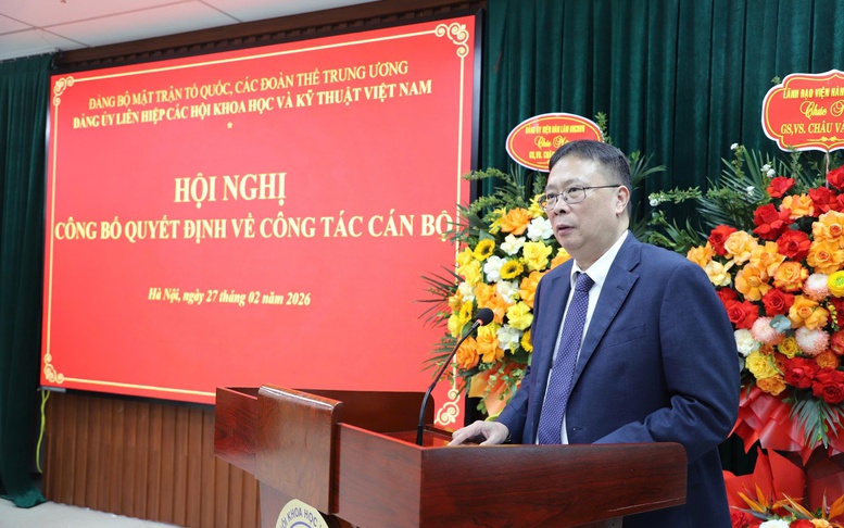 GS.VS Châu Văn Minh giữ chức Bí thư Đảng ủy Liên hiệp các hội Khoa học và Kỹ thuật Việt Nam