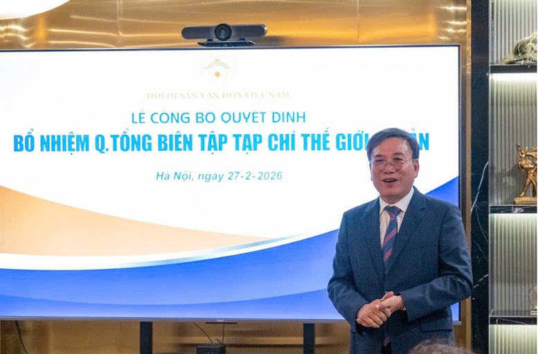 Bổ nhiệm Quyền Tổng Biên tập Tạp chí Thế giới Di sản- Ảnh 2.