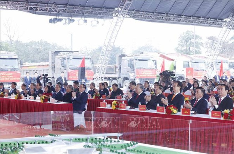 Tổng Bí thư Tô Lâm dự Lễ khởi công dự án xây dựng Bảo tàng Đảng Cộng sản Việt Nam- Ảnh 2.