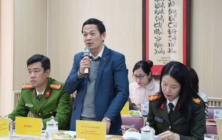 TỔNG THUẬT Tọa đàm: Nhiệm vụ bảo vệ an ninh và an ninh phi truyền thống trong văn kiện Đại hội XIV của Đảng- Ảnh 7.