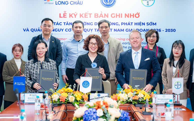 Long Châu và Bayer Việt Nam trở thành đối tác chiến lược của Cục Phòng bệnh trong phòng, chống và quản lý đột quỵ