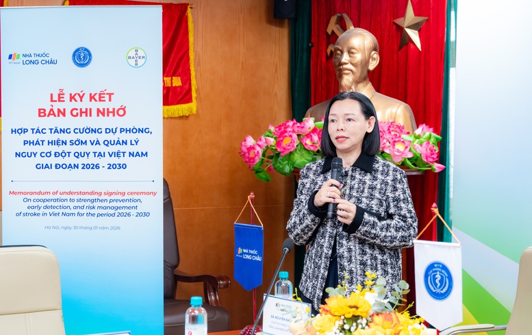 Long Châu và Bayer Việt Nam trở thành đối tác chiến lược của Cục Phòng bệnh trong phòng, chống và quản lý đột quỵ- Ảnh 4.