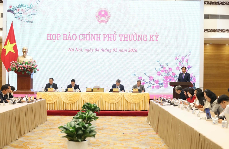 Họp báo Chính phủ thường kỳ tháng 1/2026- Ảnh 1.