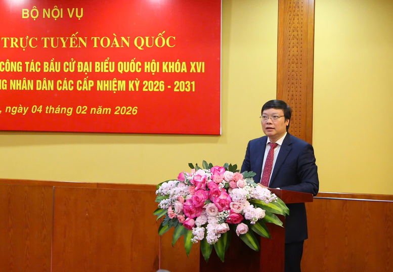 Tập huấn toàn quốc nghiệp vụ bầu cử đại biểu Quốc hội khóa XVI và HĐND các cấp nhiệm kỳ 2026–2031- Ảnh 1.