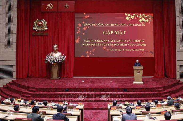 Tổng Bí thư Tô Lâm gặp mặt cán bộ công an cấp cao các thời kỳ- Ảnh 2.