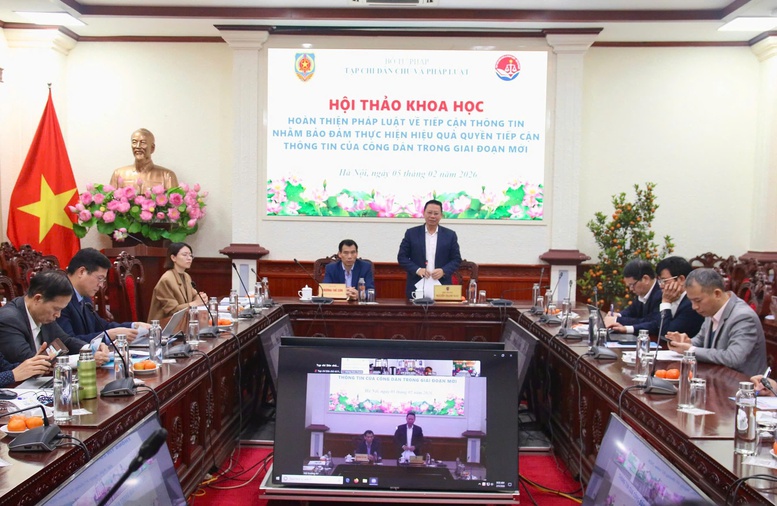 Hoàn thiện pháp luật về tiếp cận thông tin trong giai đoạn mới- Ảnh 2.