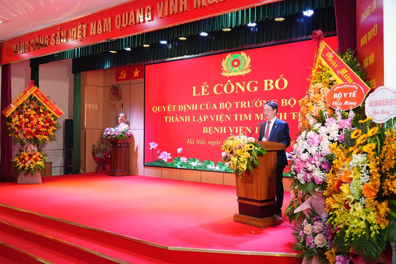 Khai trương Viện Tim mạch thuộc Bệnh viện 19-8, Bộ Công an do GS.TS Phạm Mạnh Hùng làm Viện trưởng- Ảnh 3.