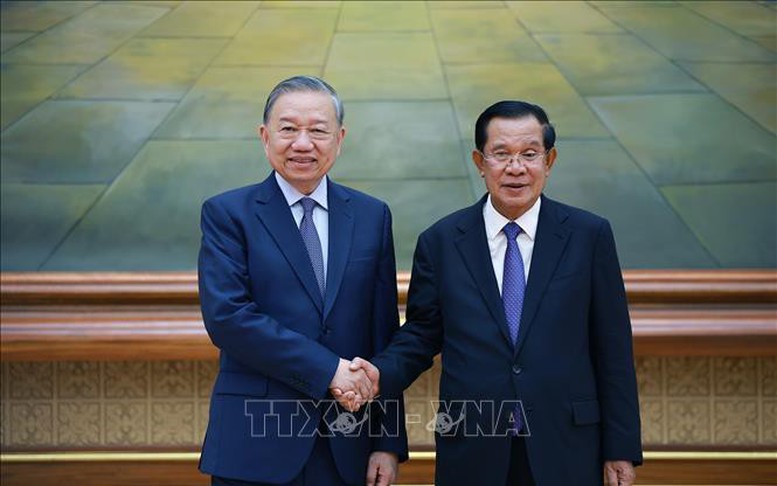 Quốc yến chào mừng Tổng Bí thư Tô Lâm thăm cấp Nhà nước tới Vương quốc Campuchia