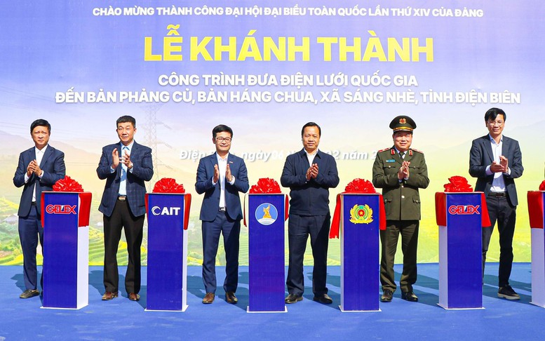 GELEX mang điện lưới quốc gia tới 194 hộ dân vùng cao trước Tết Nguyên đán