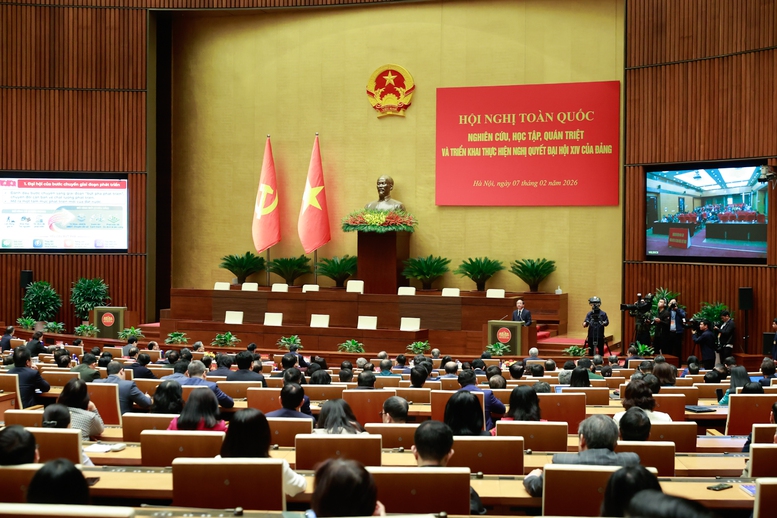 Khẩn trương tổ chức triển khai thực hiện Nghị quyết Đại hội XIV theo hướng hành động- Ảnh 1.