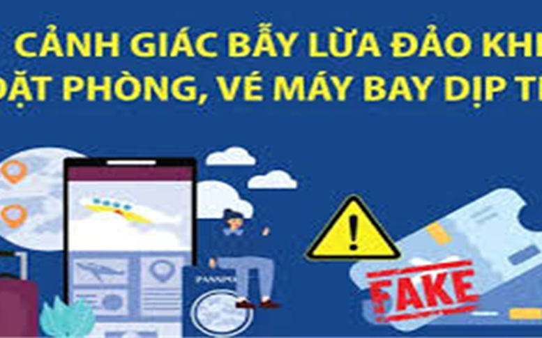 Cảnh báo bẫy lừa đảo khi đặt phòng, vé máy bay dịp Tết