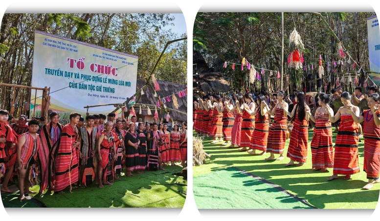 Lễ mừng lúa mới của người Gié Triêng - Bản giao hưởng giữa đại ngàn- Ảnh 1.