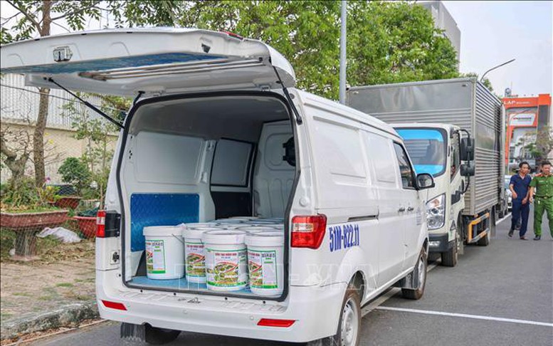 Triệt phá đường dây sản xuất phân bón giả quy mô lớn